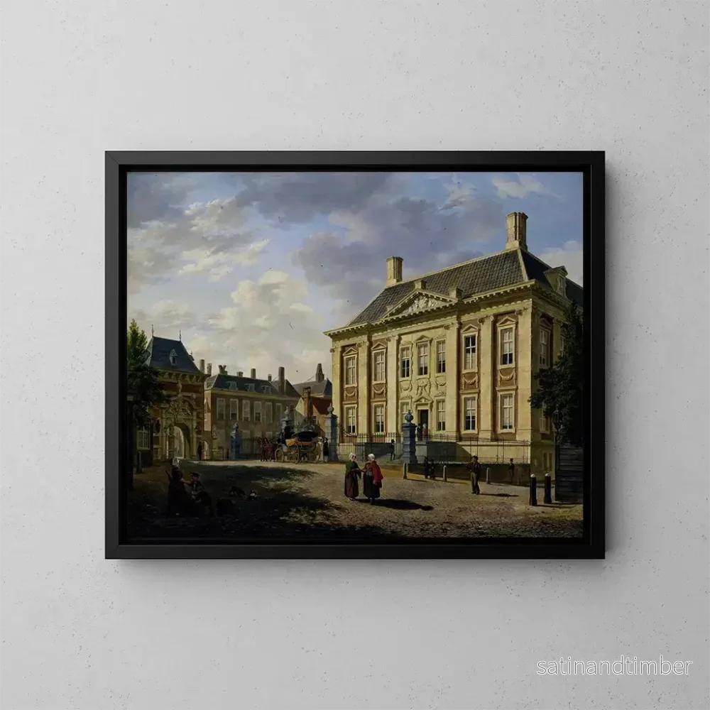 Reproduktion av målningen Le Mauritshuis i Haag – Bartholomeus Johannes van Hove Reproduktion av målningen Le Mauritshuis i Haag – Bartholomeus Johannes van Hove