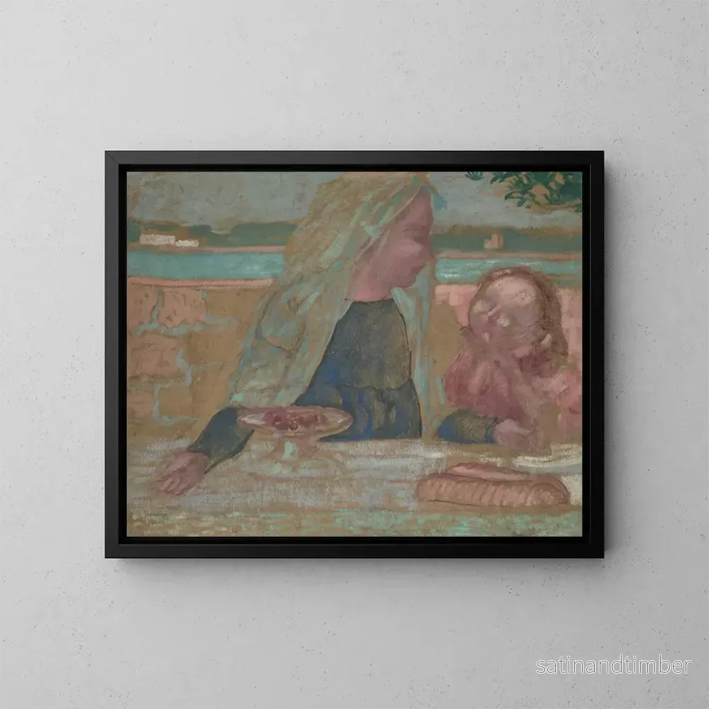 Reproduktion av målningen Vierge aux cerises - Maurice Denis