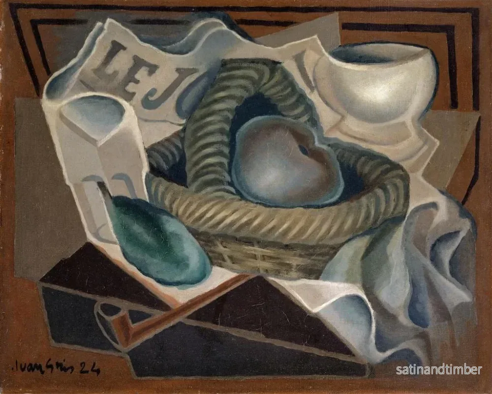 Reproduktion av målningen Le Panier - Juan Gris - Bild 2