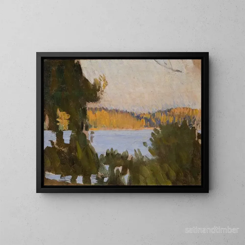 Reproduktion av målningen Plage à Sbyholm – Richard Bergh Reproduktion av målningen Plage à Sbyholm – Richard Bergh