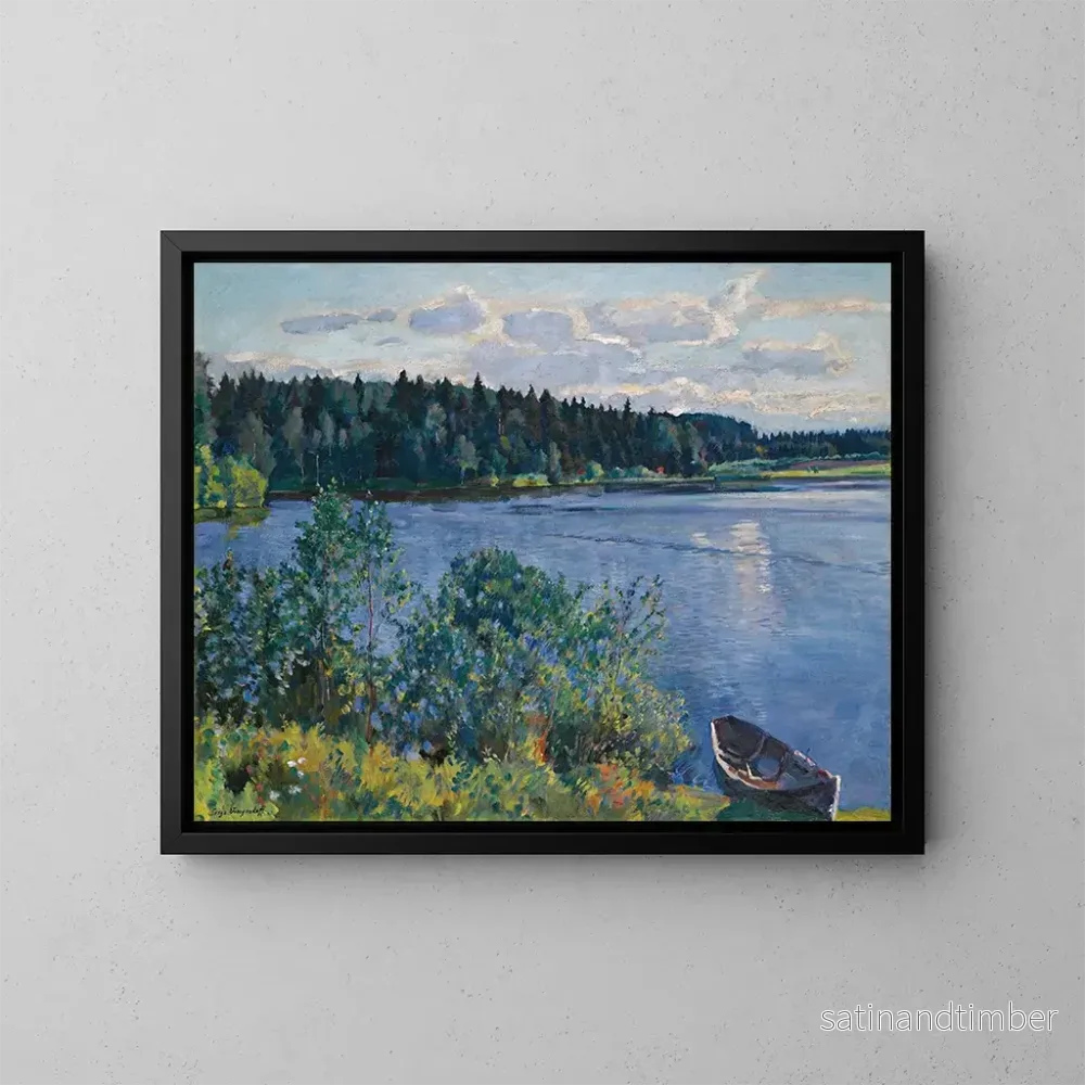 Reproduktion av målningen Le Lac - Sergei Arsenevich Vinogradov