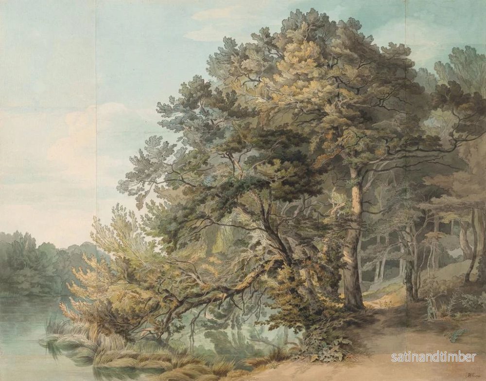 Reproduktion av målningen Peamore Devon - John White Abbott - Bild 2