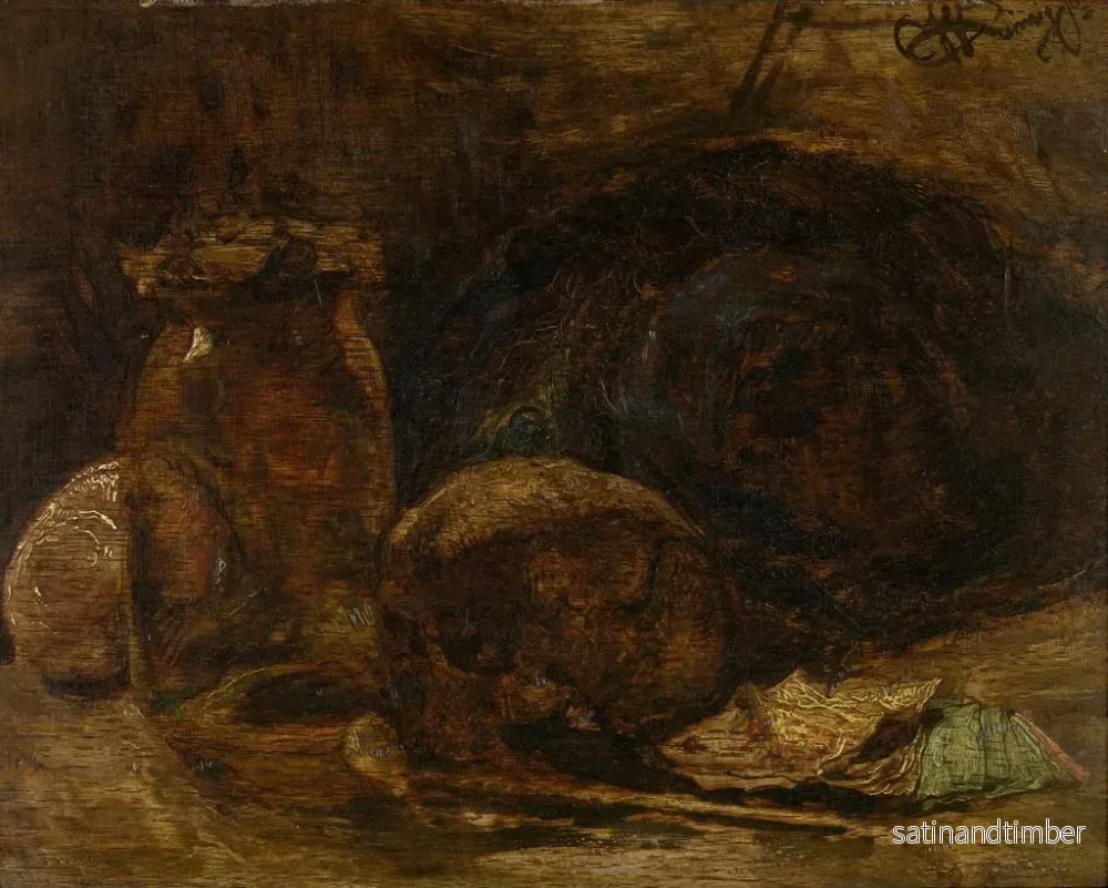 Reproduktion av målningen Vanité - Willem Linnig le Jeune - Bild 2