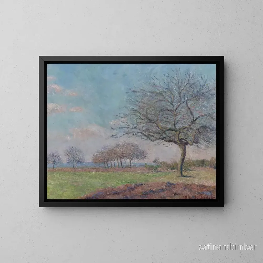 Reproduktion av målningen Giverny - Blanche Hoschedé-Monet