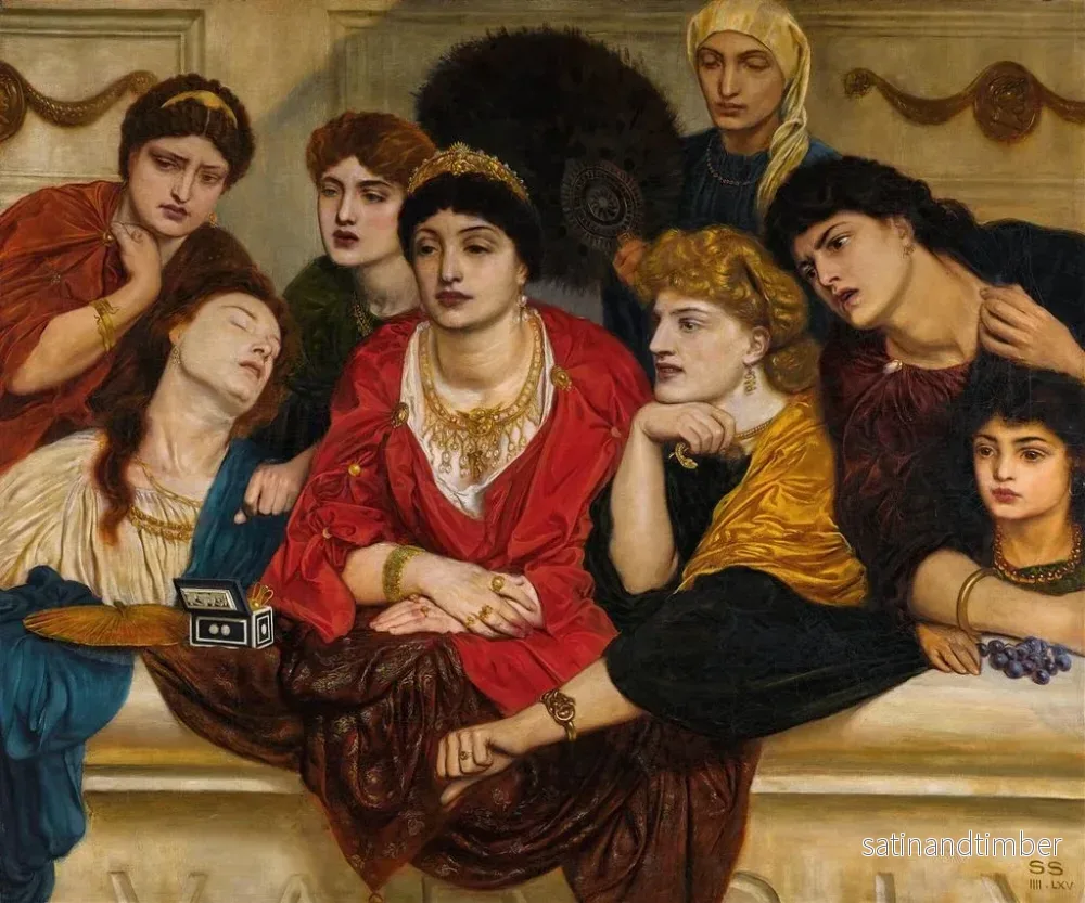 Reproduktion av målningen Det äger rum i Colosseum - Simeon Solomon - Bild 2