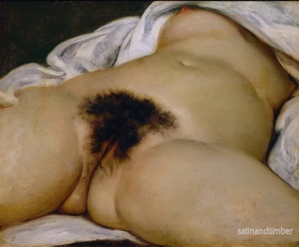 Reproduktion av målningen L'Origine du monde - Gustave Courbet - Bild 2