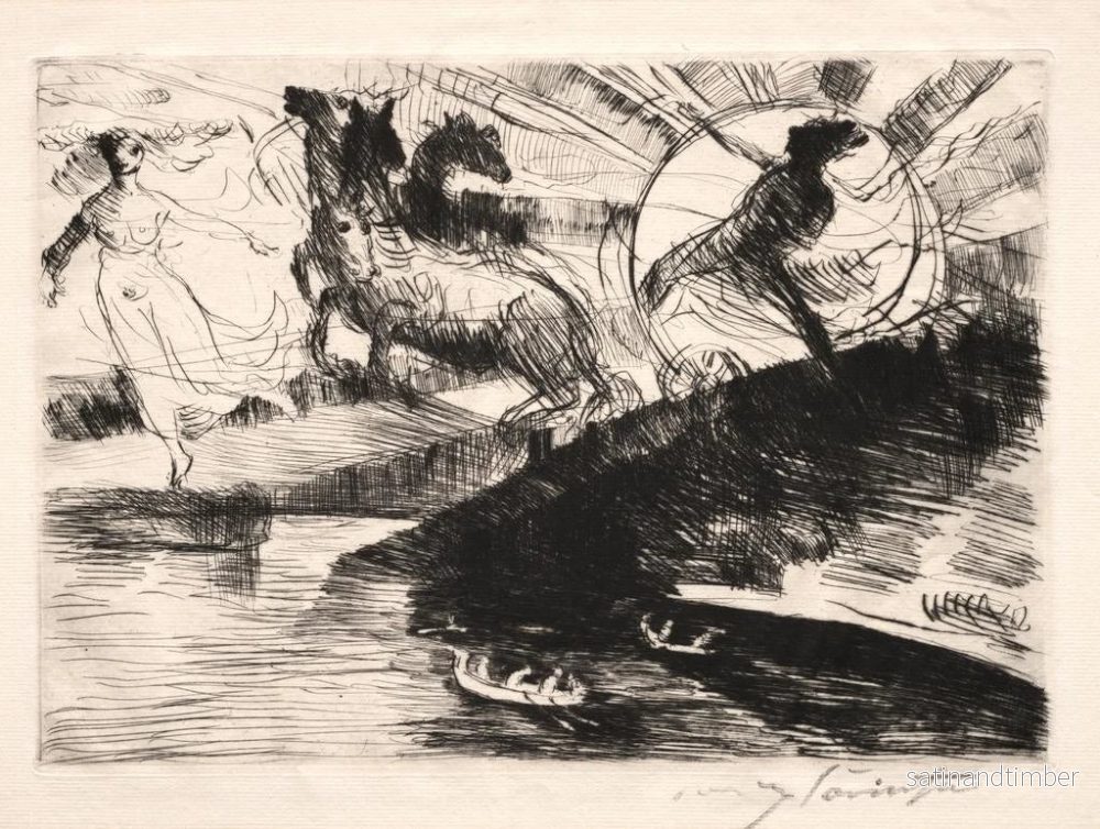 Reproduktion av målningen Hélios - Lovis Corinth - Bild 2