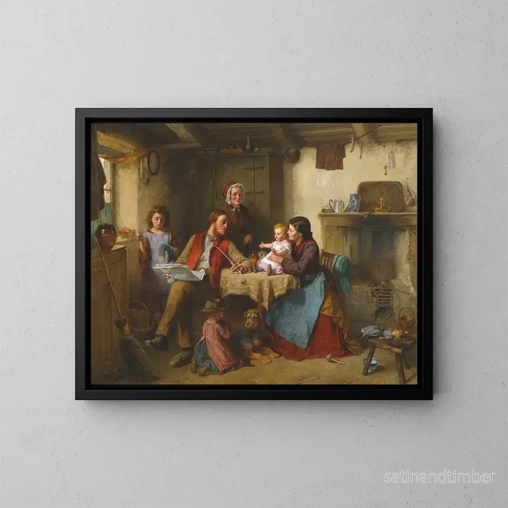 Reproduktion av målningen Maison - Haynes King