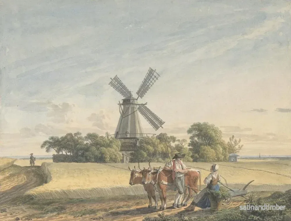 Reproduktion av målningen Landskap - Jacob Wilhelm Mechau - Bild 2