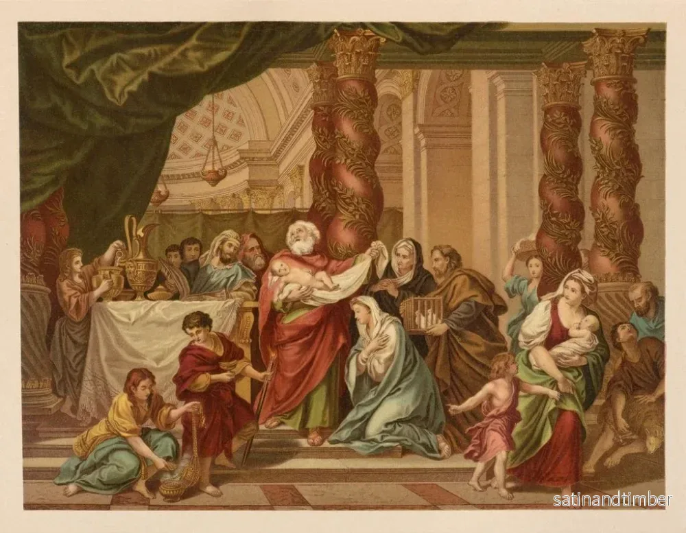 Reproduktion av målningen Bibel guldad av klassikerna Pl071 - Jan Ladislaw Skora - Bild 2