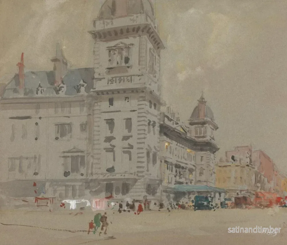 Reproduktion av målningen Gare de Paddington - Hercules Brabazon Brabazon - Bild 2
