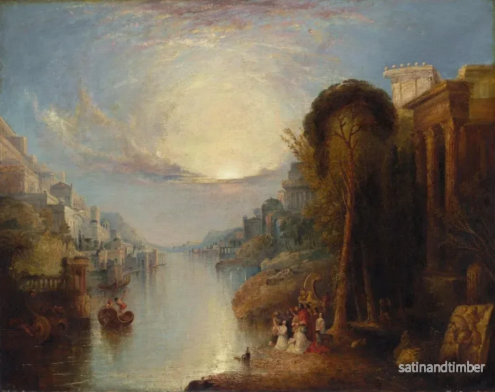 Reproduktion av målningen Carthage - William Linton - Bild 2