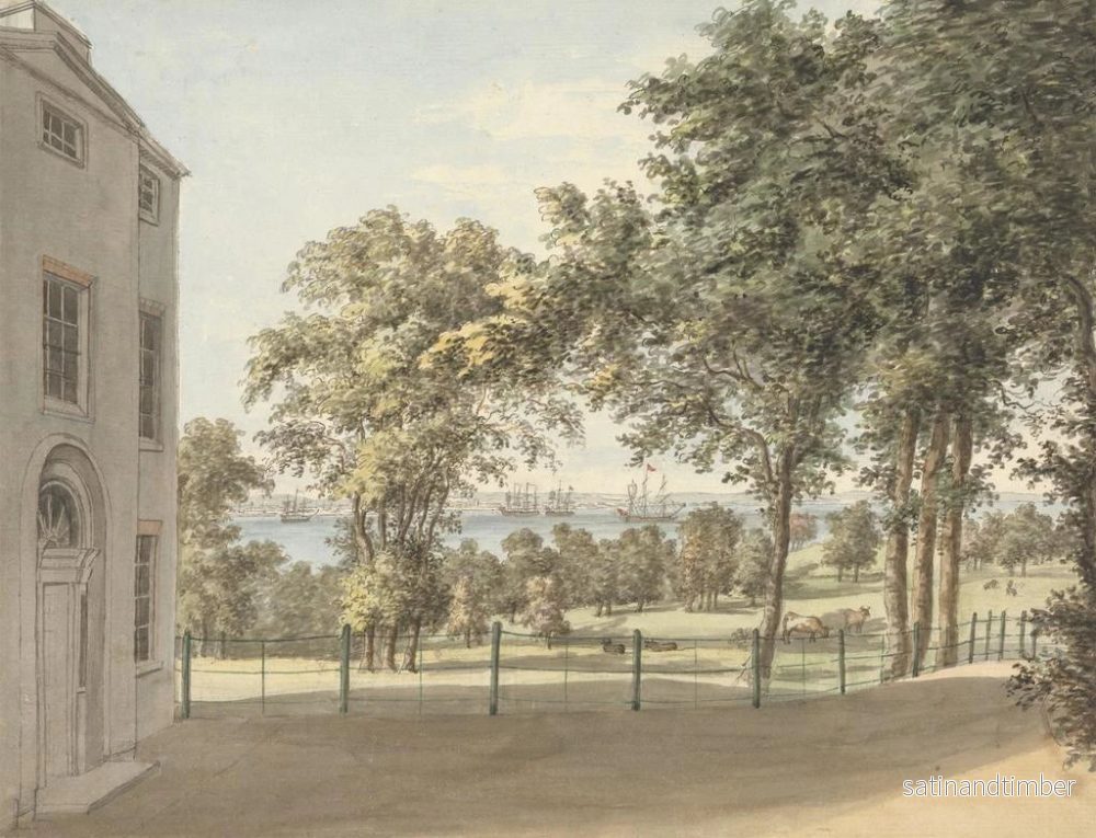 Reproduktion av målningen Île de Sandham, Isle of Wight - William P. Sherlock - Bild 2