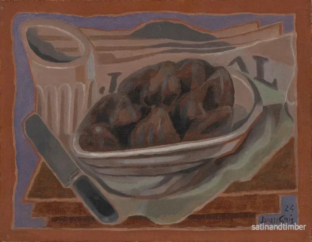 Reproduktion av målningen Les figues - Juan Gris - Bild 2