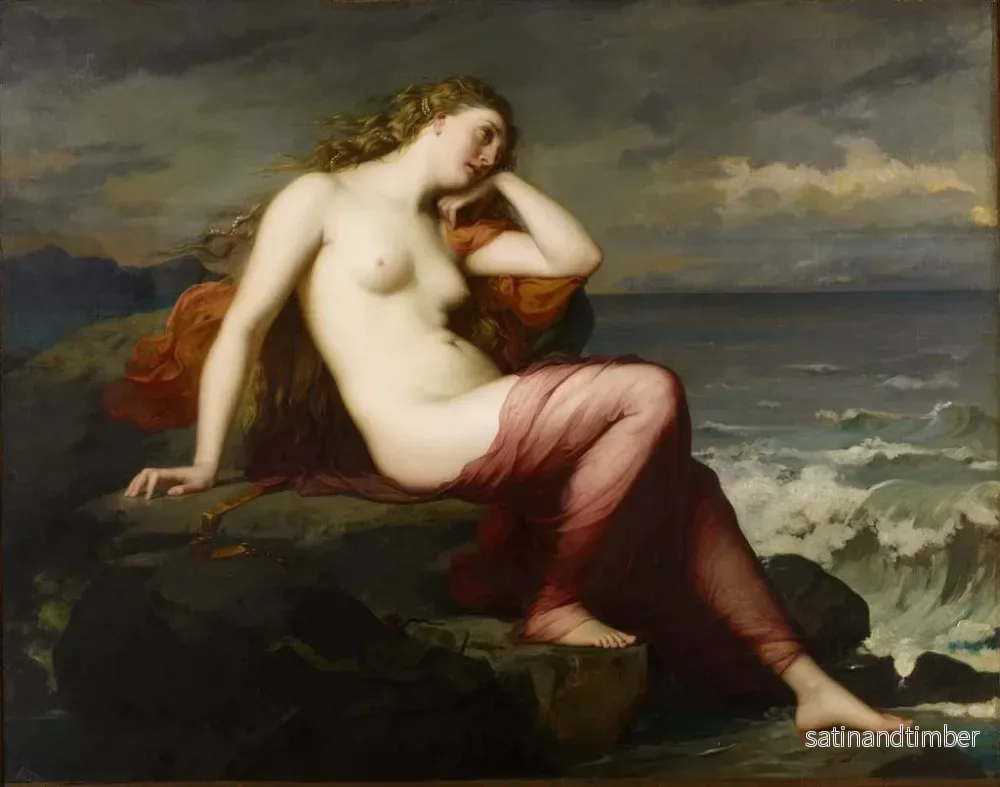 Reproduktion av målningen Calypso - Henri Lehmann - Bild 2