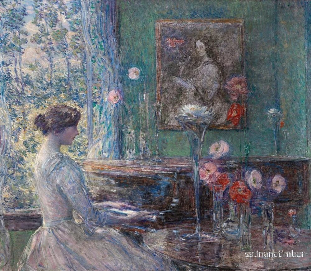 Reproduktion av målningen Improvisation - Childe Hassam - Bild 2