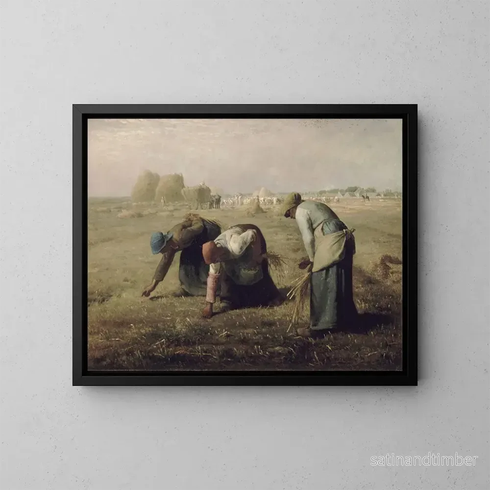 Reproduktion av målningen Les Glaneuses - Jean-François Millet