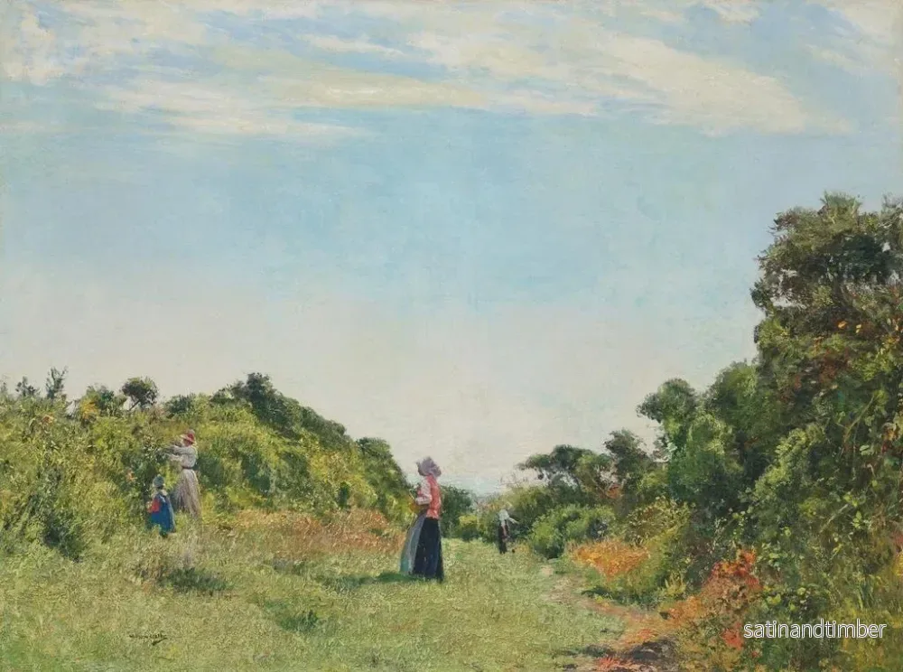 Reproduktion av målningen Sommarmorgon - William Page Atkinson Wells - Bild 2
