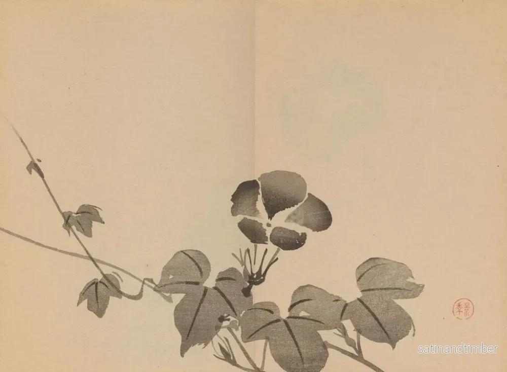 Reproduktion av målningen Keinen shugajō Pl28 - Imao Keinen - Bild 2