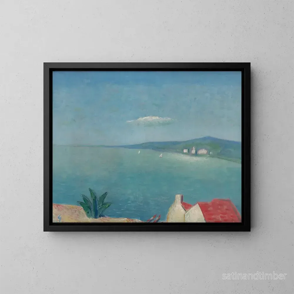 Reproduktion av målningen L'Adriatique - Mikuláš Galanda