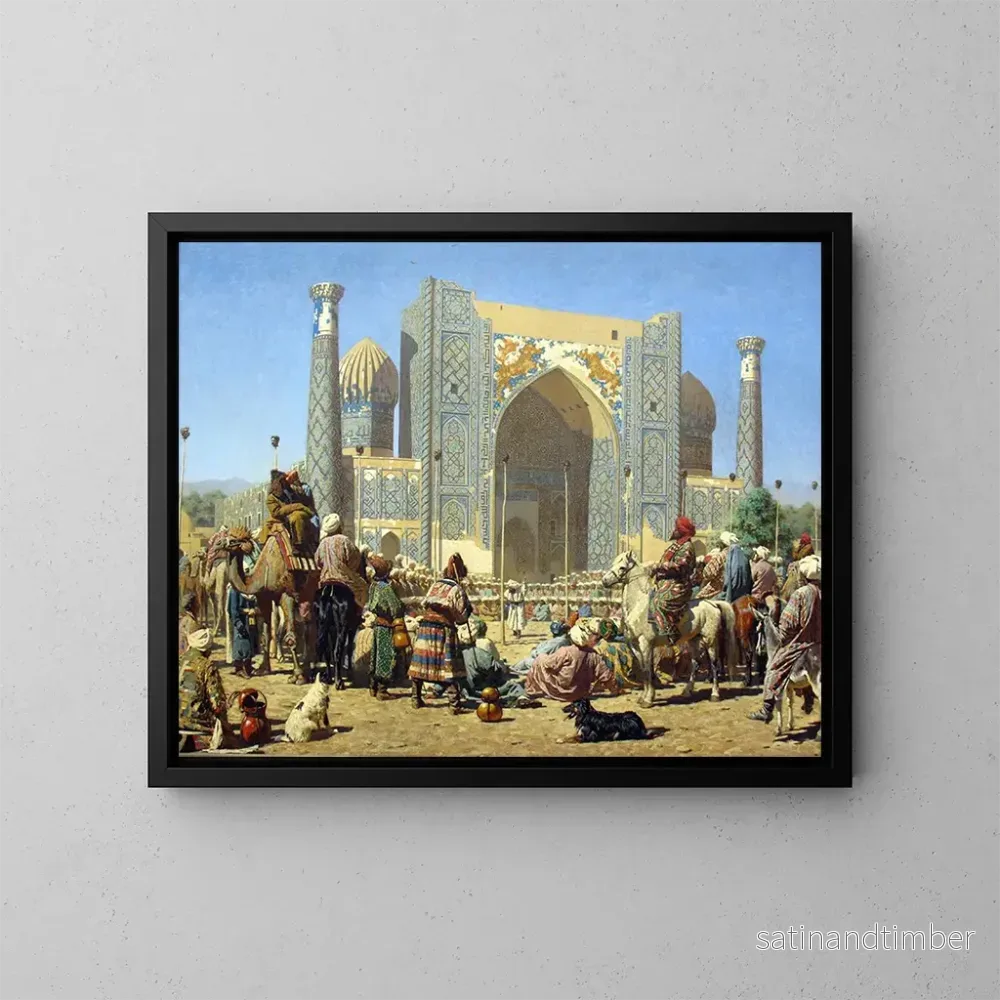 Reproduktion av målningen De är triumferande - Vasily Vereshchagin