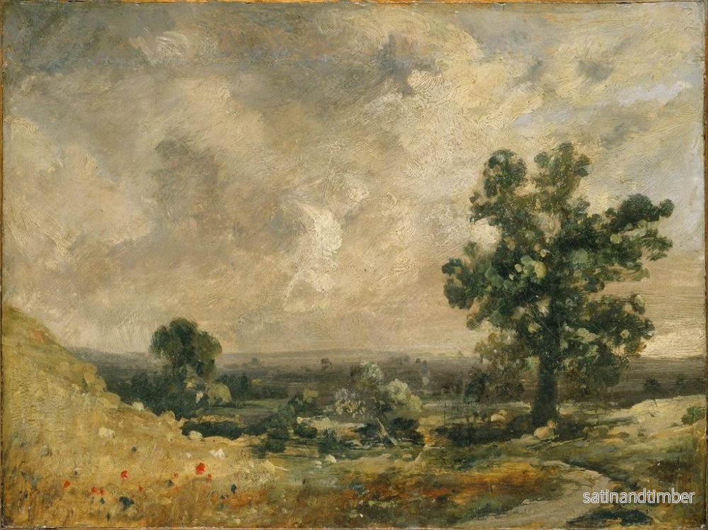 Reproduktion av tavlan Engelskt landskap - John Constable - Bild 2