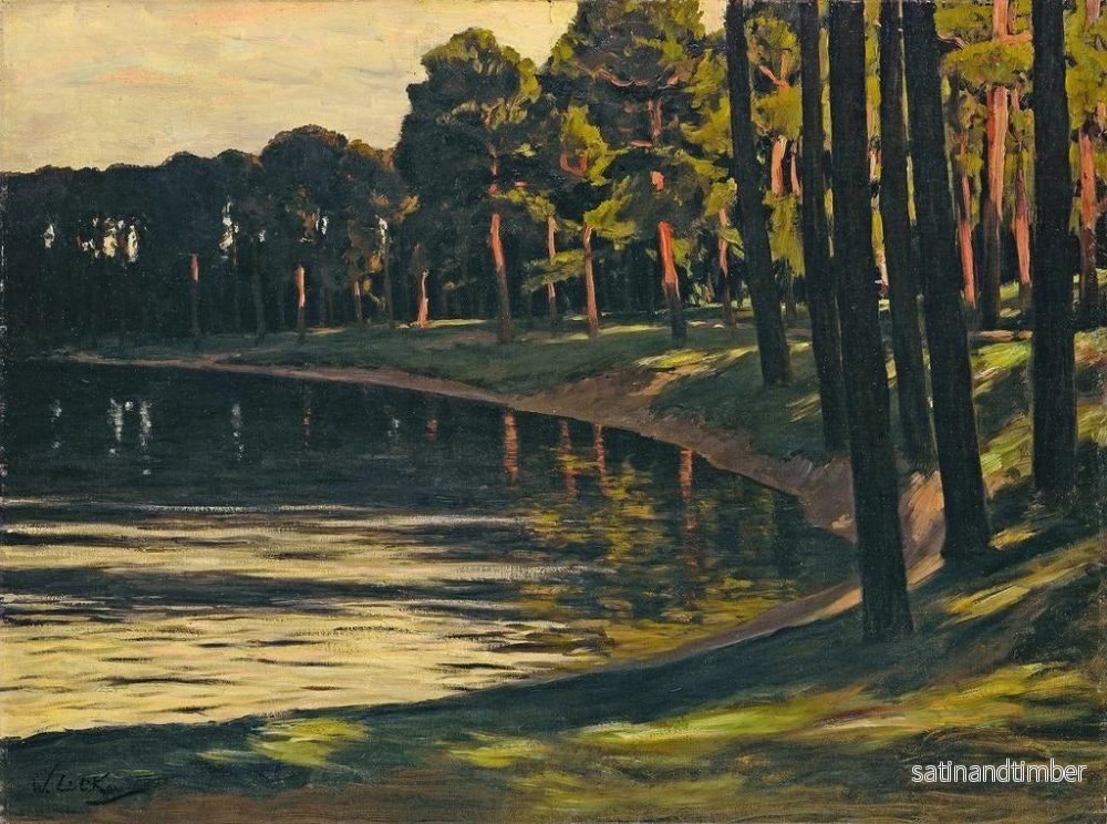 Reproduktion av målningen av sjön Grunewald - Walter Leistikow - Bild 2
