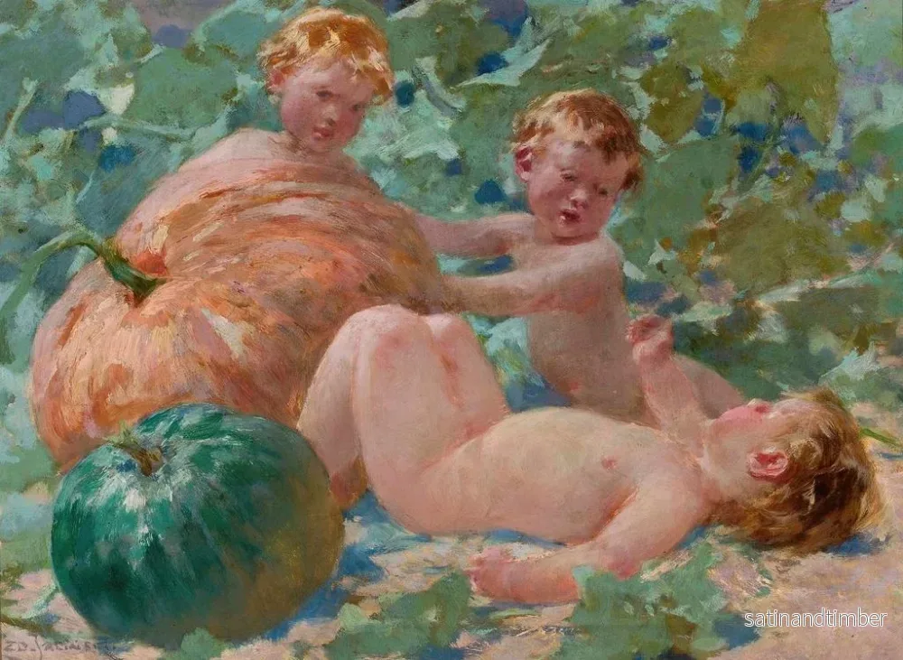 Reproduktion av målningen Citrouilles - Zdzisław Jasiński - Bild 2