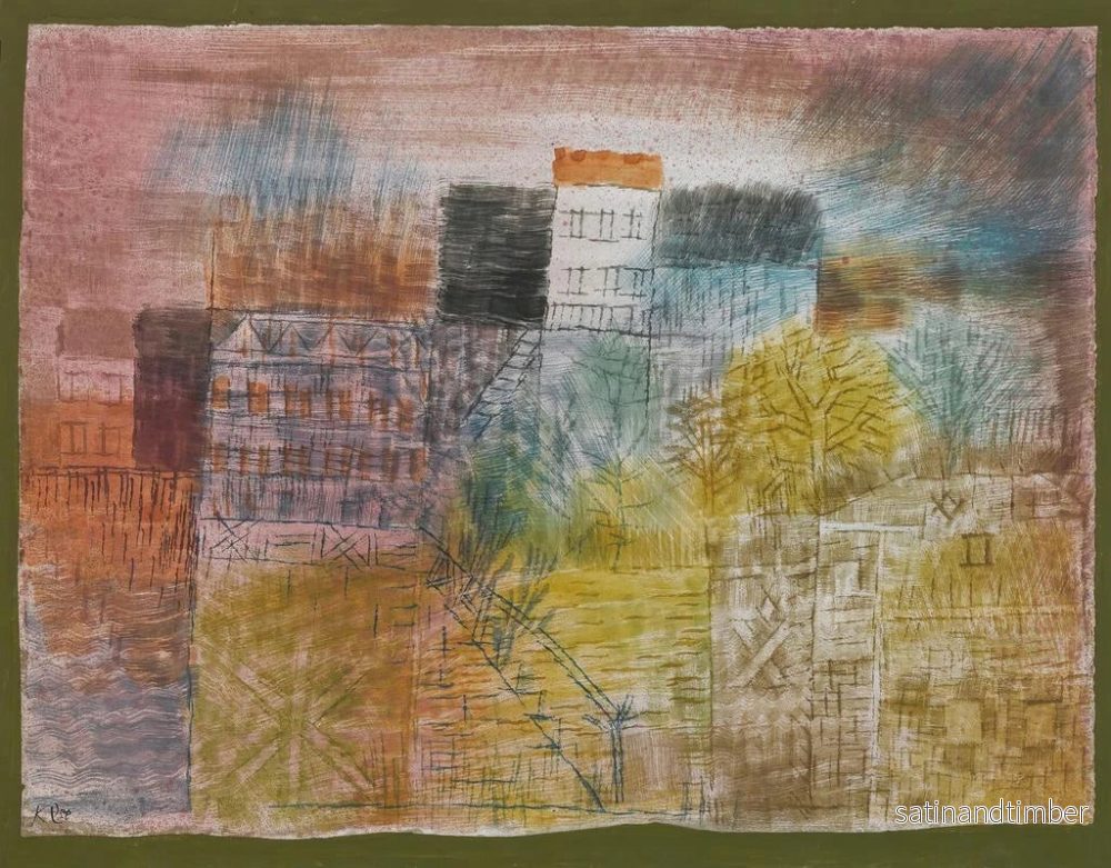 Reproduktion av målningen Avant-printemps - Paul Klee - Bild 2