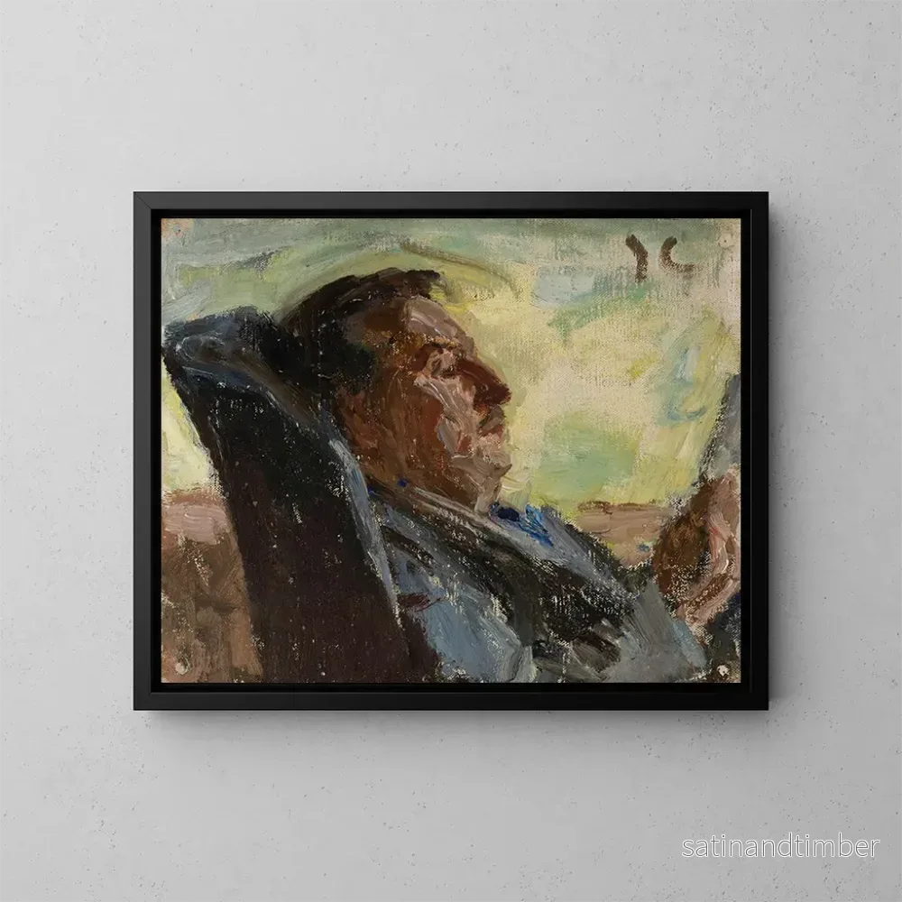 Reproduktion av målningen av sångare Yershov - Jan Cybis