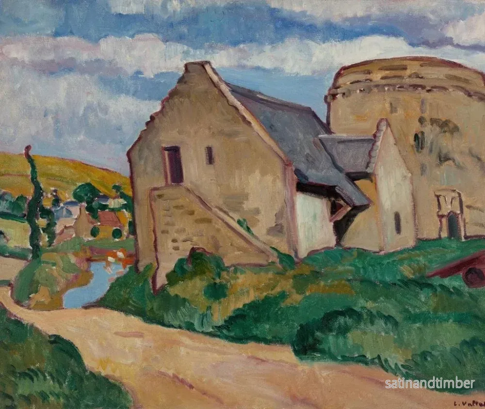 Reproduktion av målningen La tour en Normandie - Louis Valtat - Bild 2