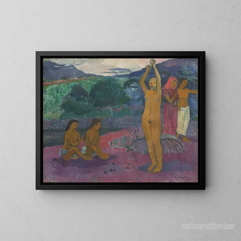 Reproduktion av målningen L'Invocation - Paul Gauguin