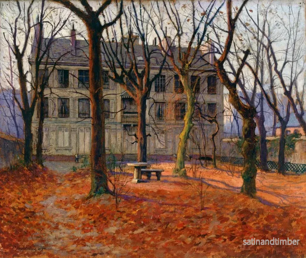 Reproduktion av målningen Victor Hugos hus, rue Notre-Dame-des-Champs - Paul Madeline - Bild 2