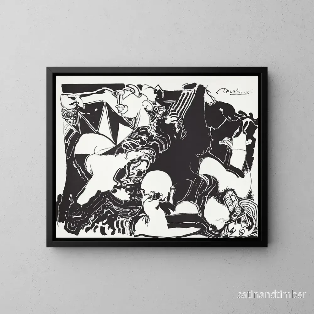 Reproduktion av målningen Exposition - William Pachner