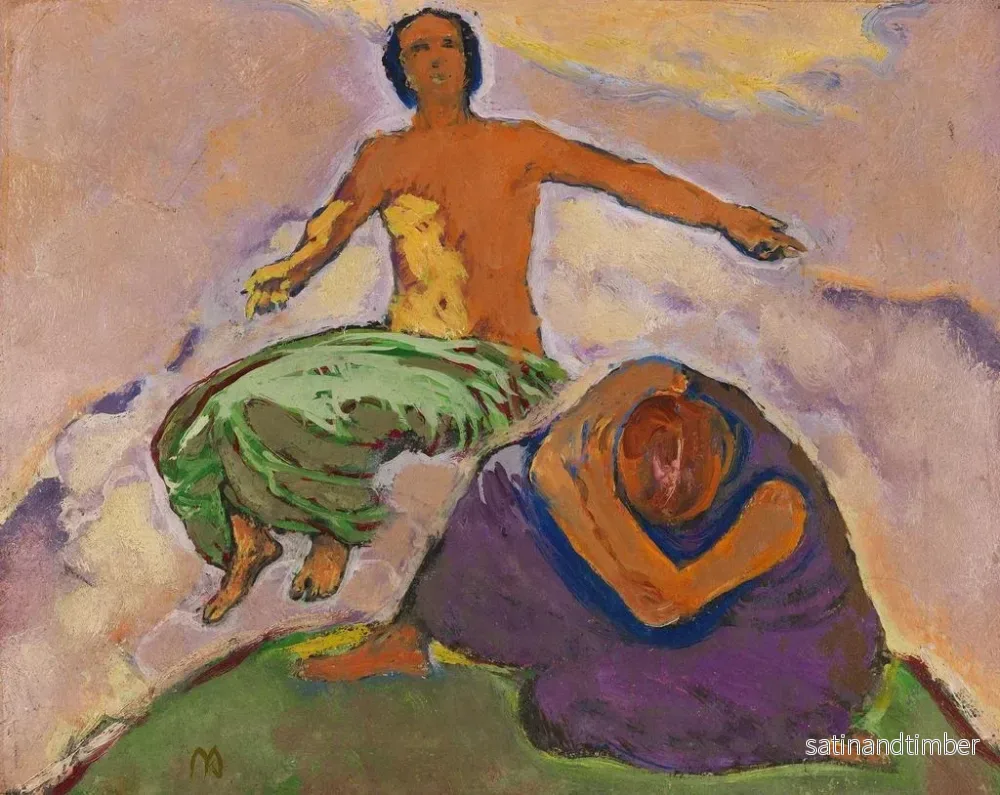 Reproduktion av målningen Sorg och hopp - Koloman Moser - Bild 2