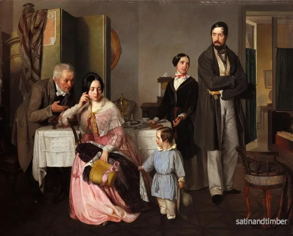 Reproduktion av målningen La Réconciliation - Ernst Christian Moser - Bild 2