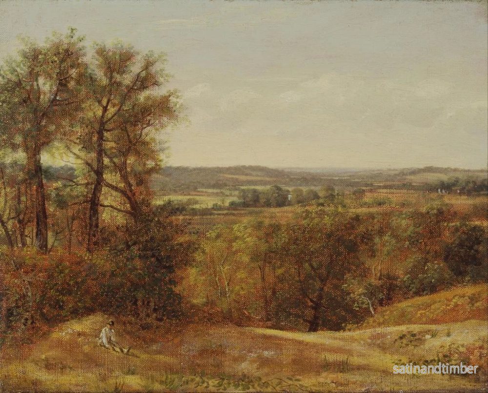 Reproduktion av tavlan Dedhamdalen - John Constable - Bild 2