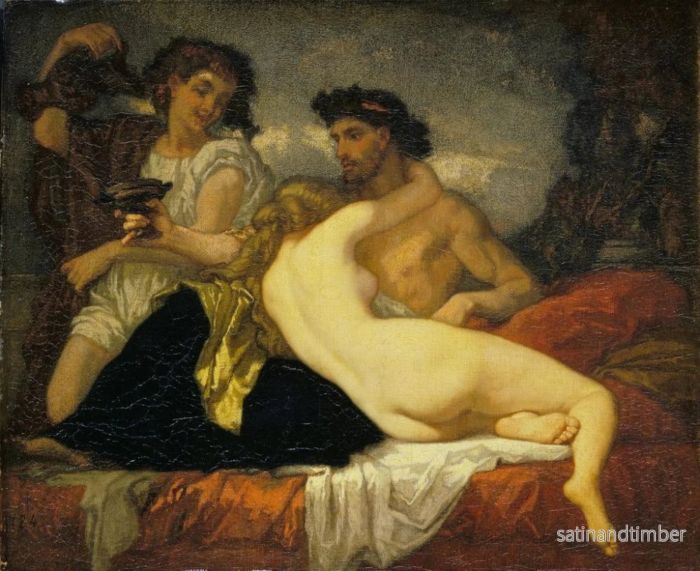 Reproduktion av målningen Horace och Lydia - Thomas Couture - Bild 2