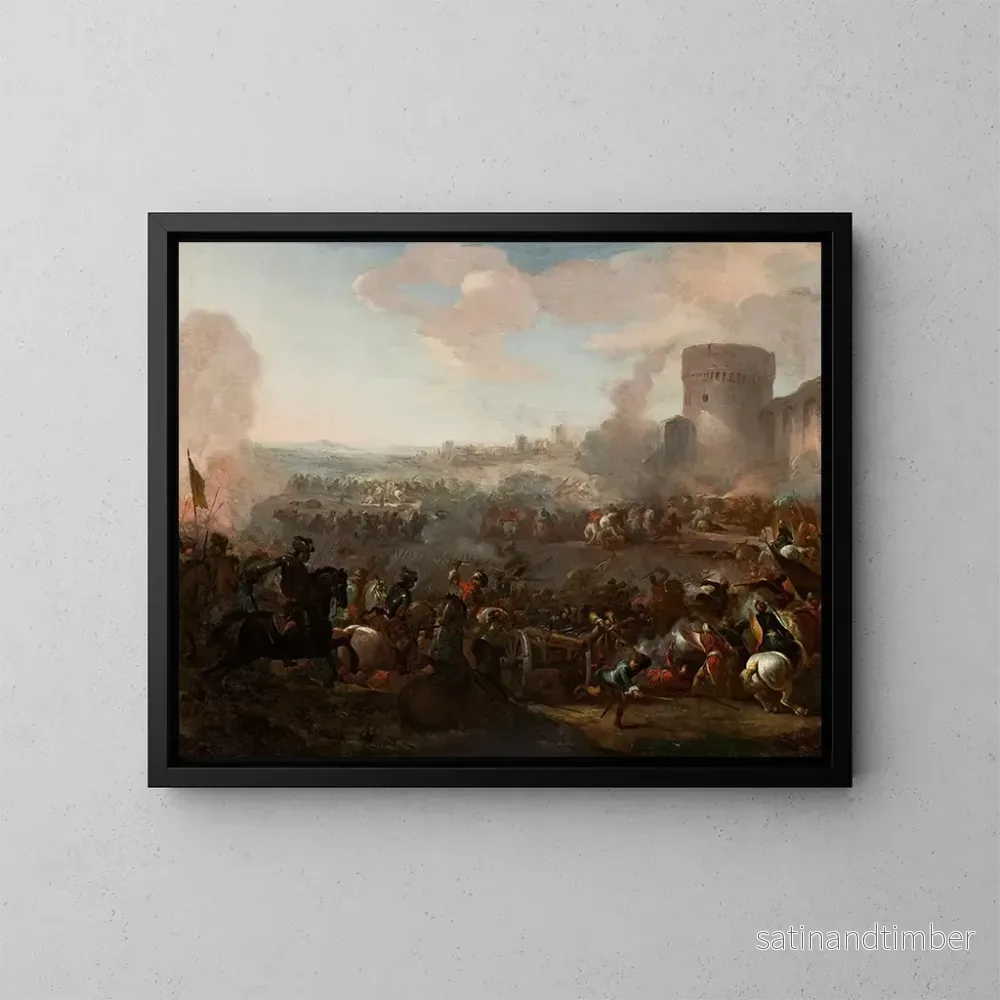 Reproduktion av målningen Bataille – Jan Peter van Bredael II Reproduktion av målningen Bataille – Jan Peter van Bredael II