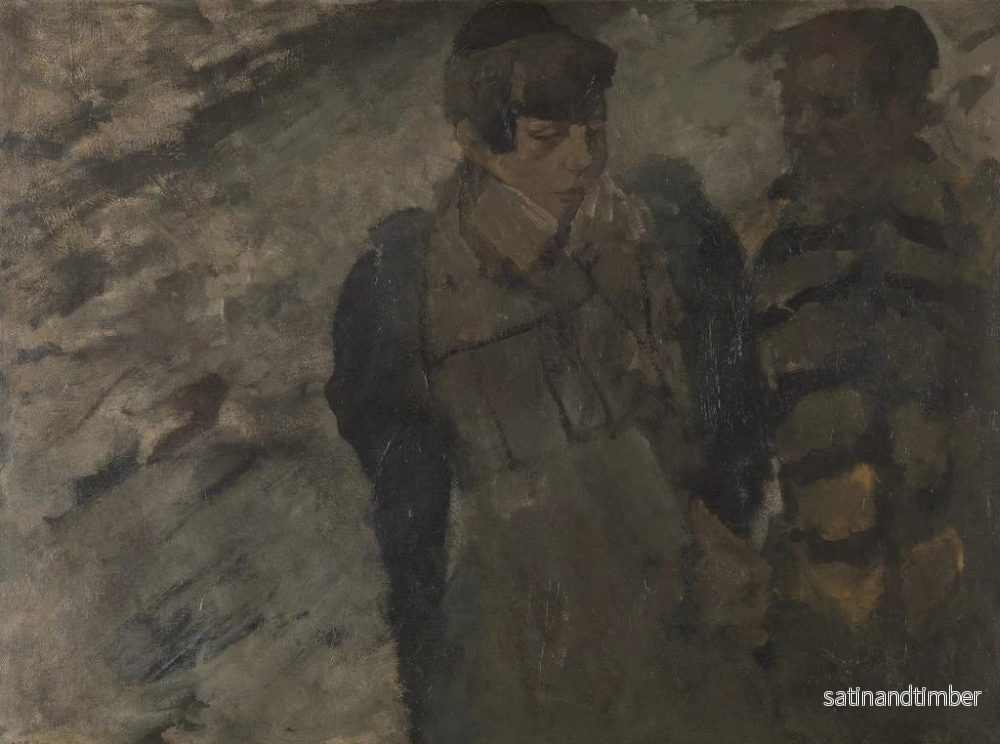 Reproduktion av målningen Vinter - George Hendrik Breitner - Bild 2