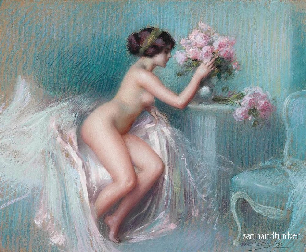 Reproduktion av målningen av sommarblommor - Delphin Enjolras - Bild 2