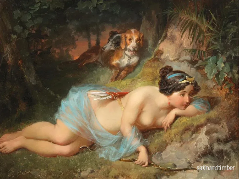 Reproduktion av målningen Diane - Friedrich Sturm - Bild 2