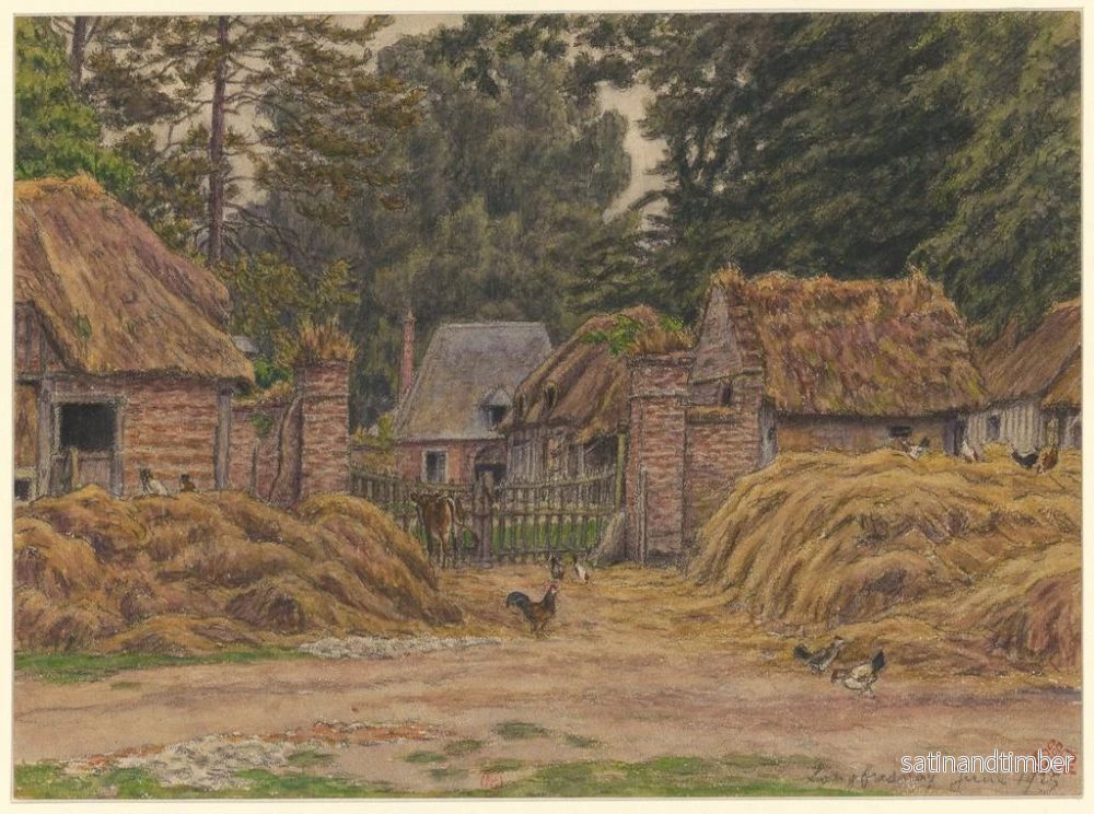 Reproduktion av målningen Long Fresnay - Henri Rivière - Bild 2