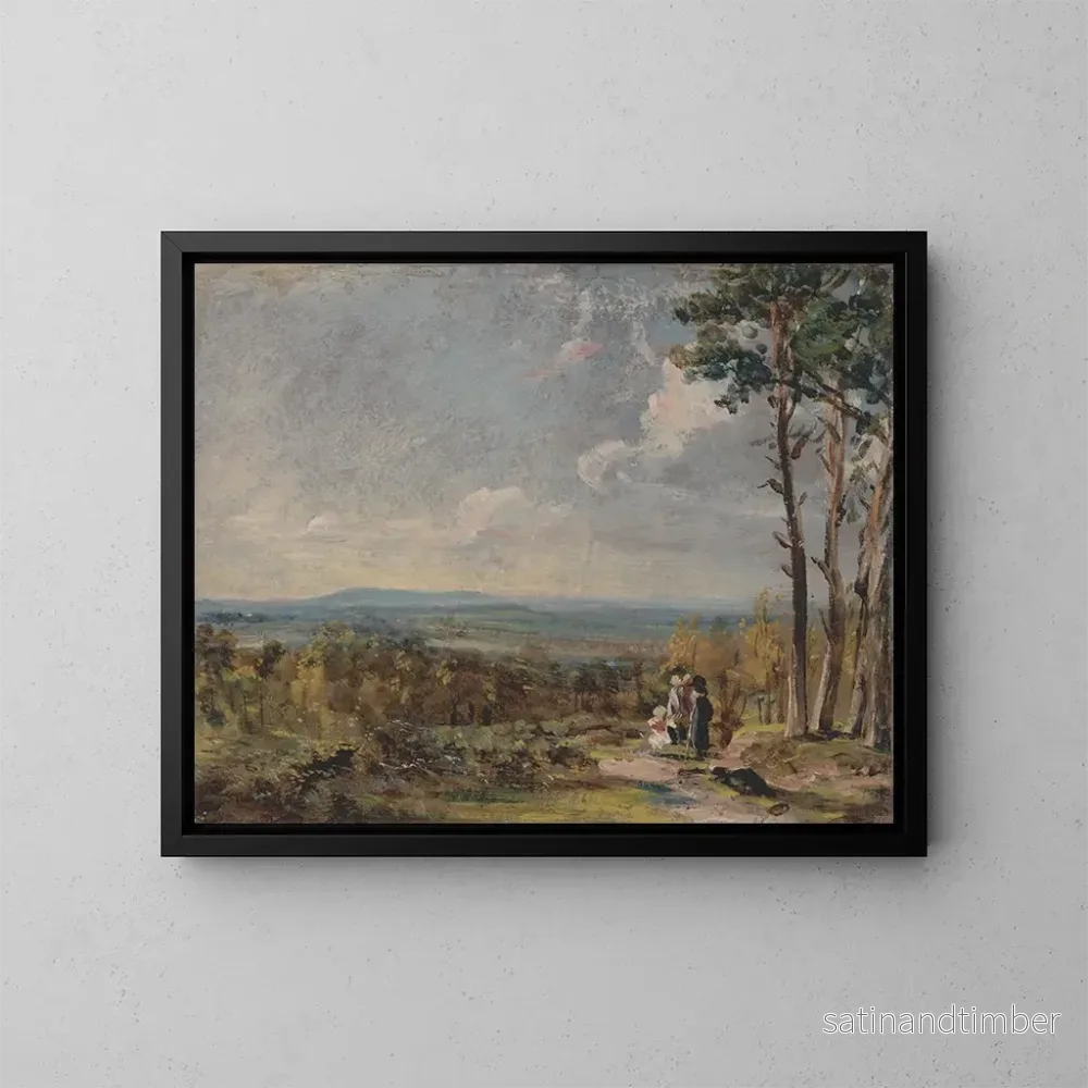 Reproduktion av tavlan Hampstead Heath sedd mot Harrow – John Constable Reproduktion av tavlan Hampstead Heath sedd mot Harrow – John Constable