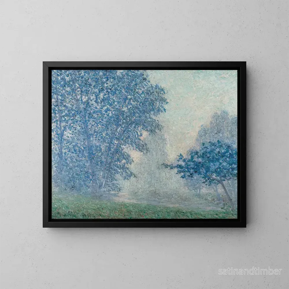 Reproduktion av målningen Lever du soleil dans la brume à Montigny - Francis Picabia