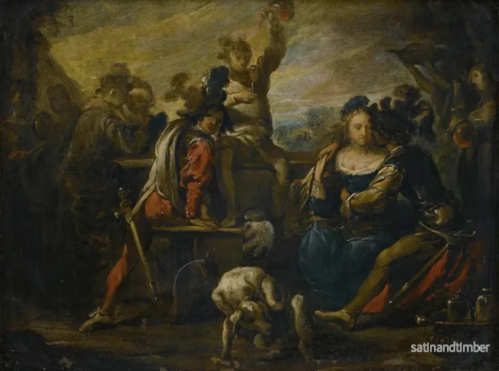 Reproduktion av målningen Le Fils prodigue - Johann Liss - Bild 2