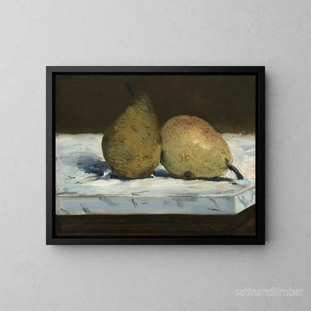 Reproduktion av målningen Poires - Édouard Manet