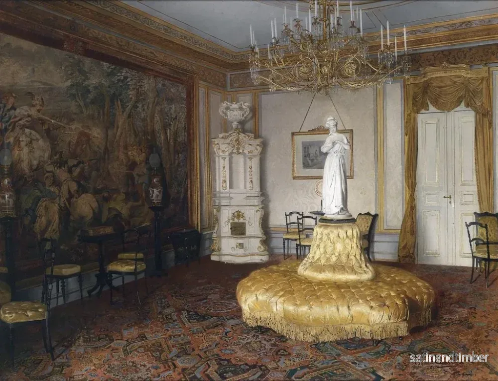 Reproduktion av målningen Inomhus - Johann Hamza - Bild 2