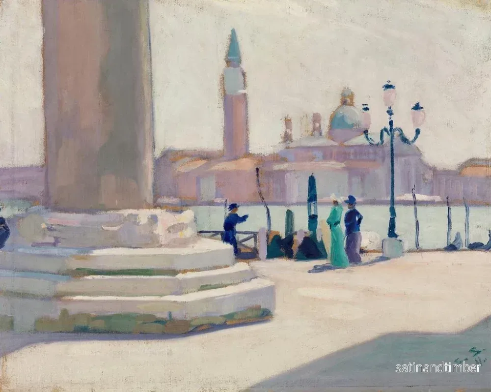 Reproduktion av målningen Venise - Santeri Salokivi - Bild 2
