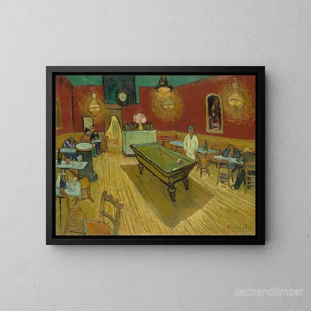 Reproduktion av målningen Le café de nuit - Vincent van Gogh